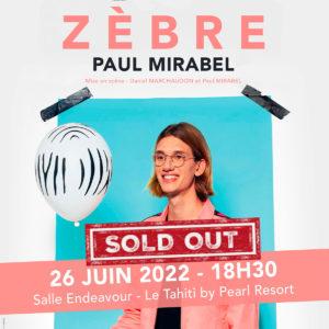 PAUL MIRABEL - ZEBRE