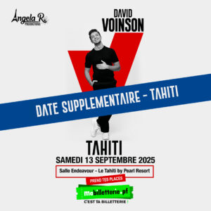 DAVID VOINSON - TAHITI